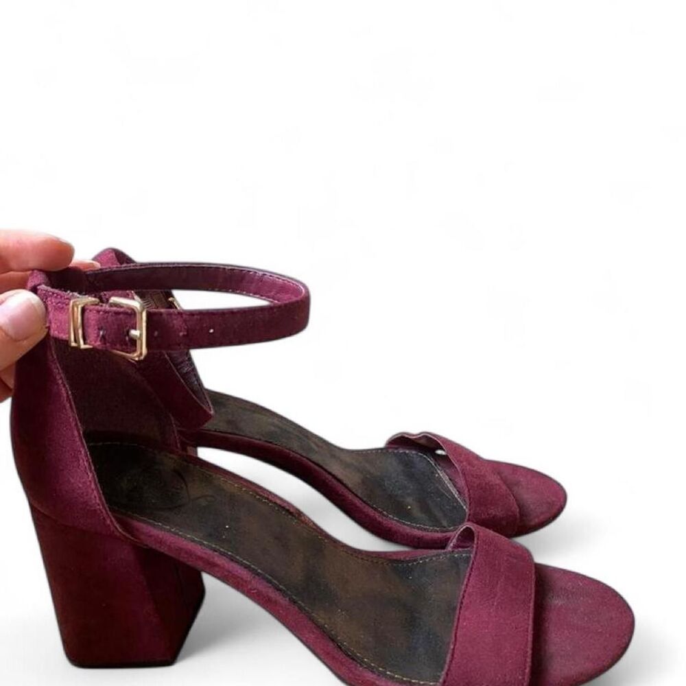 Women's Burgundy and Red Sandals